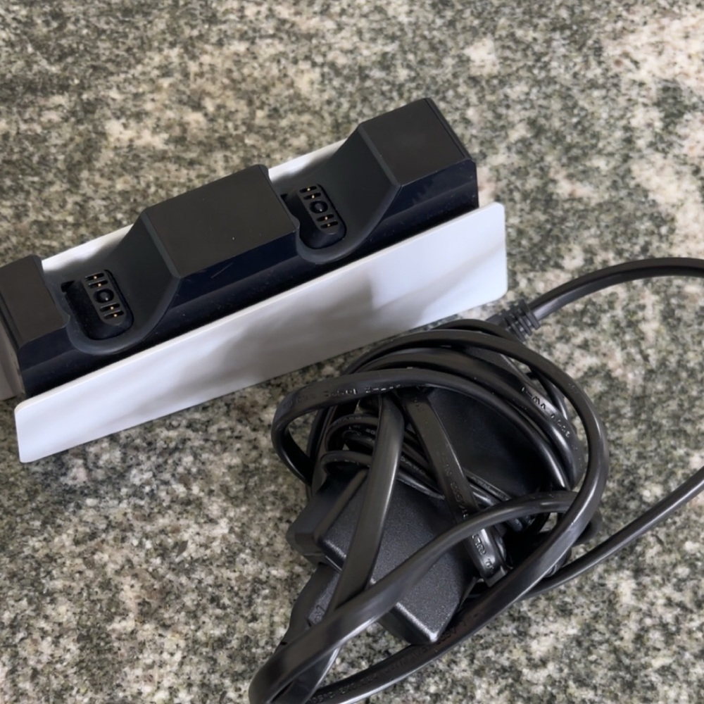 DualSense Controller Charger | Charging Station for 2 PS5 DualSense Controllers